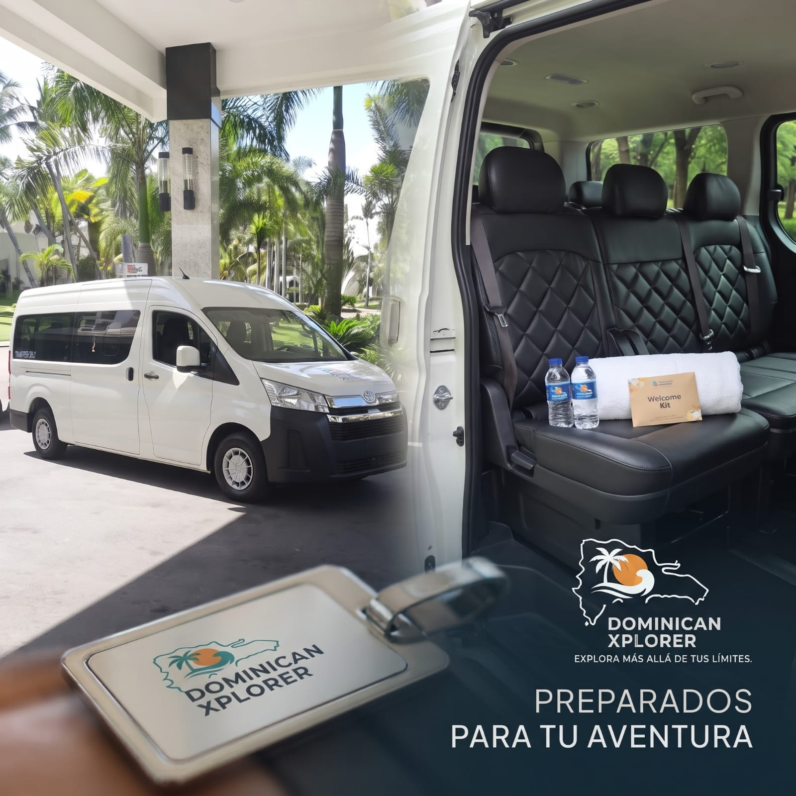 DominicanXplorer van ready for your transfer